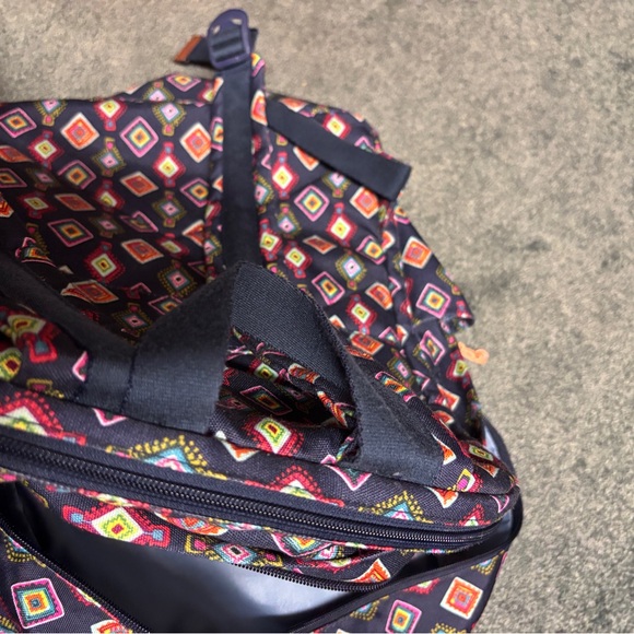 Vera Bradley Colorful Geometric Backpack - Picture 10 of 12